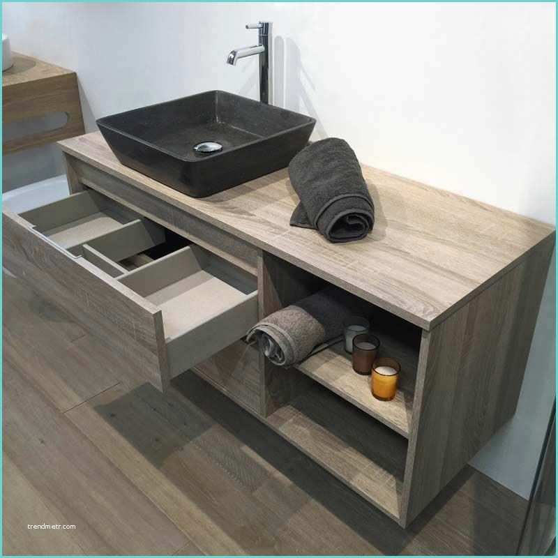 meuble de salle de bain sans vasque