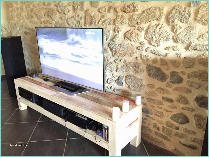 Meuble Tv Wooden Art Meuble Tv De La Palette