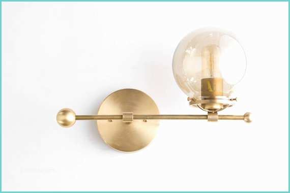 Midcentury Wall Sconce Modern Wall Sconce Brass Sconce Lights Mid Century Modern