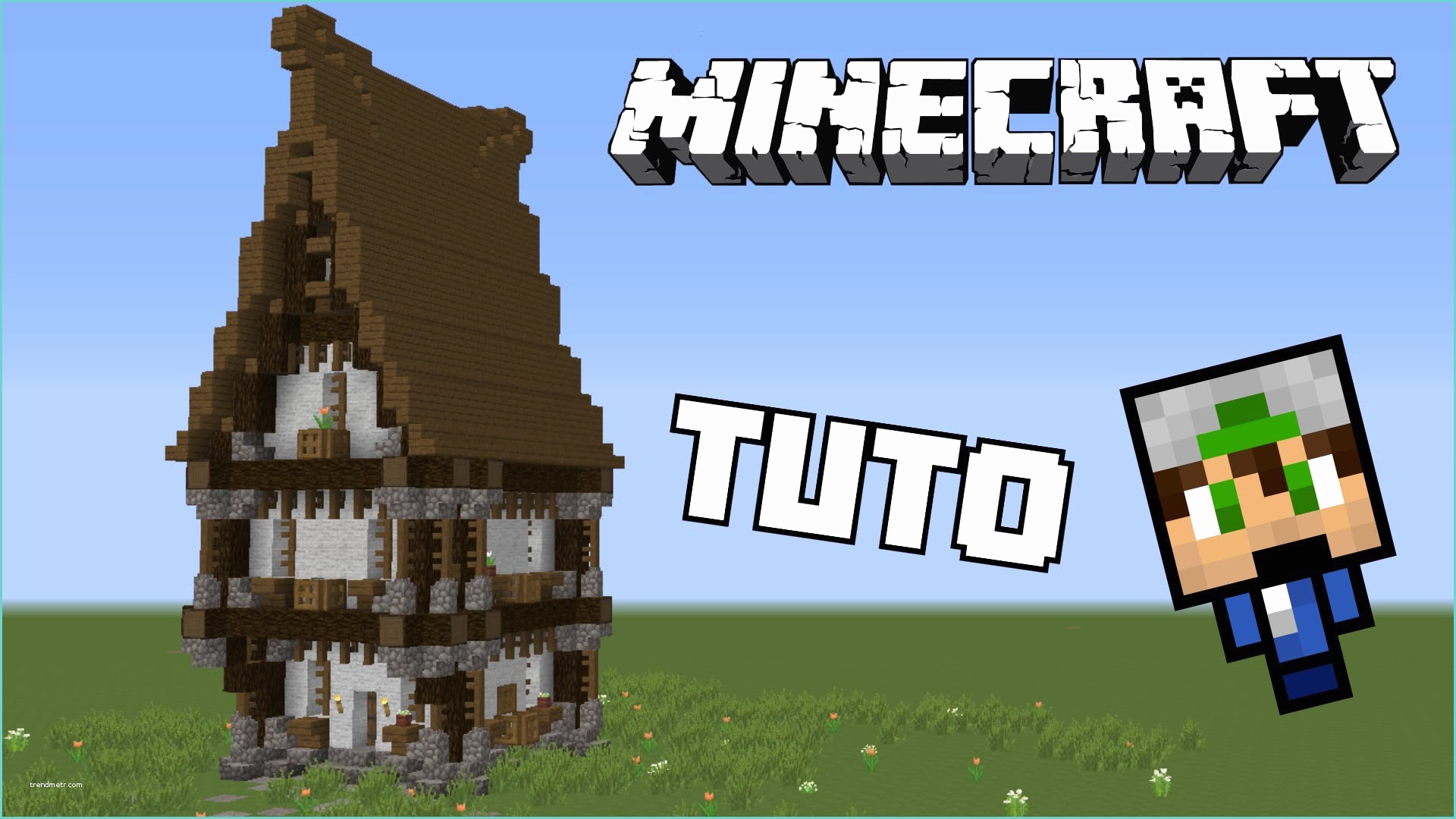 Minecraft Tuto Construction Construction Minecraft Tuto Avec Minecraft Maison Simple