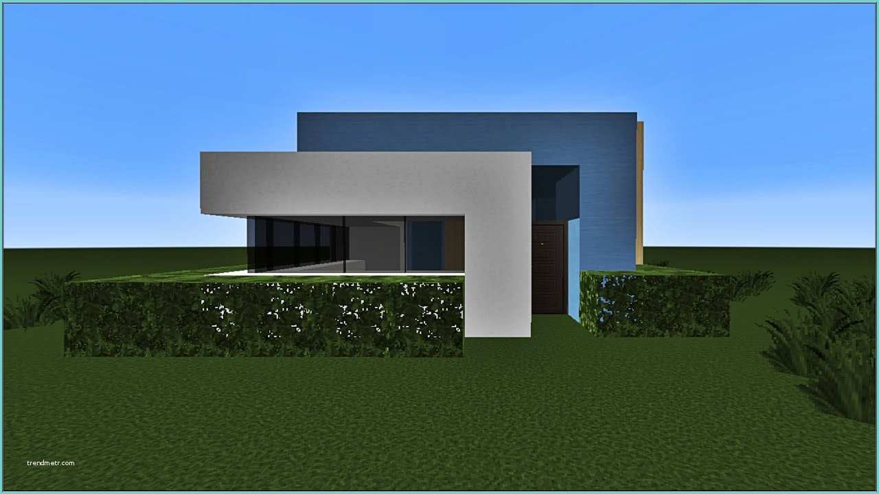 Minecraft Tuto Construction Minecraft Tuto Construction D Une Maison Moderne