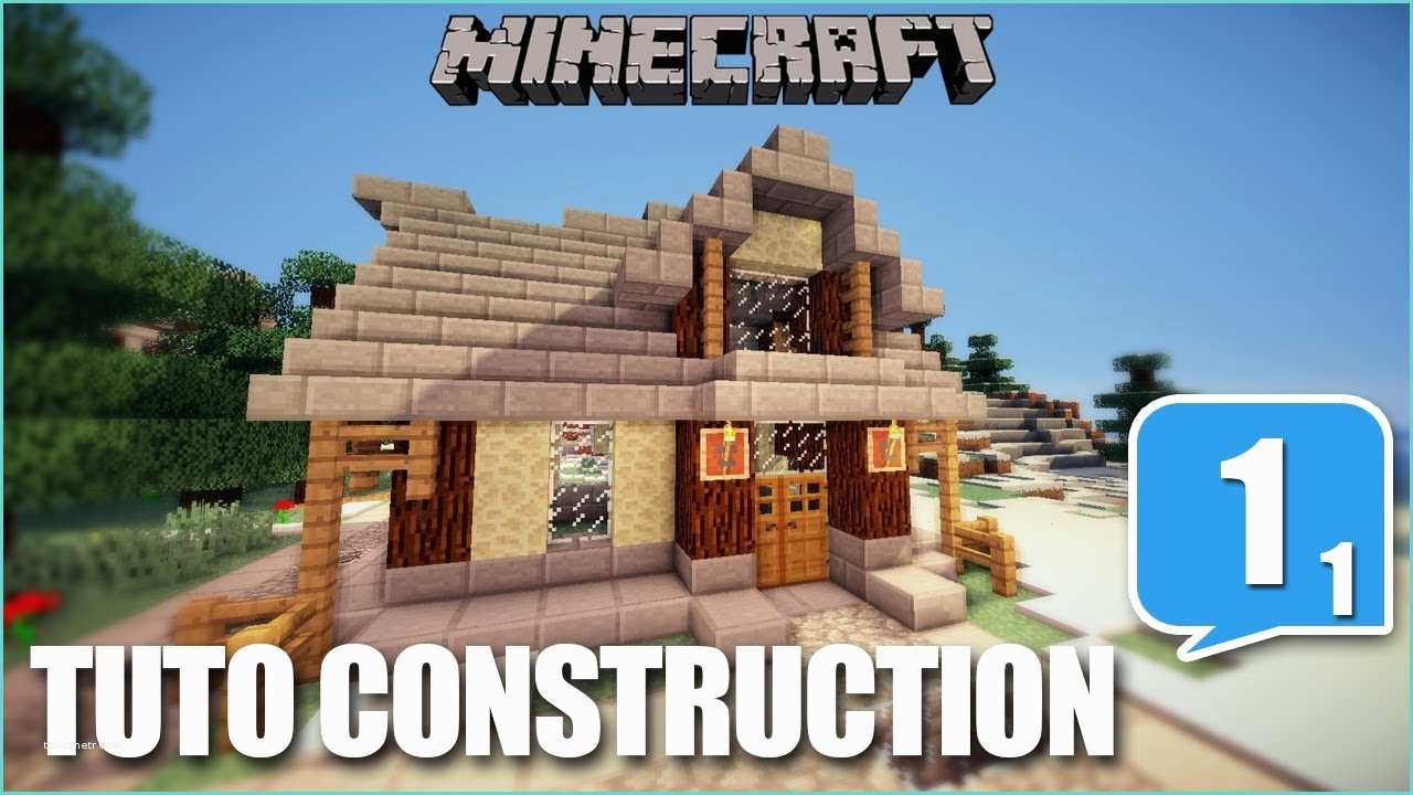 Minecraft Tuto Construction [tuto Construction] Ep01 Part 01 " Ment Bien