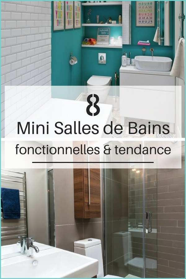 Mini Salle De Bain 2m2 8 Mini Salles De Bains Fonctionnelles Et Tendance