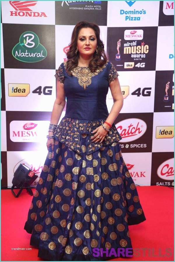 Mirchi Music Awards 2016 Jaya Prada S at Mirchi Music Awards 2016 Telugu