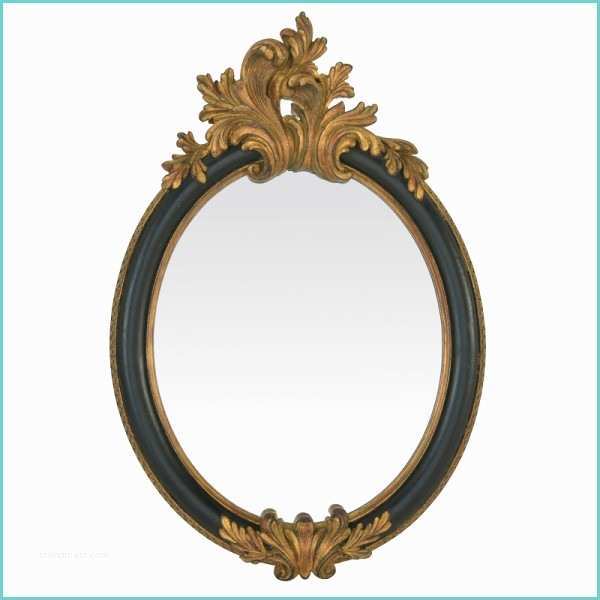 Miroir Baroque Noir Miroir Ancien Noir