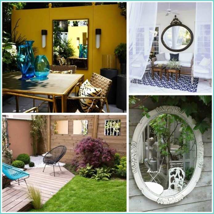 Miroir Dans Le Jardin Idee Miroir Extérieur Pour Une Déco De Jardin Extraordinaire
