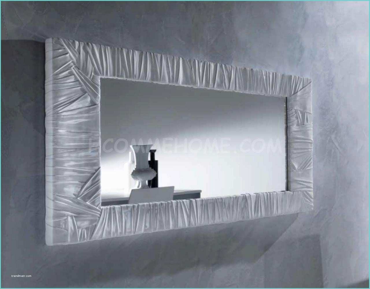 Miroir Etroit Et Long Miroir Mural Design Argente Folda Zd1 Mir Sam D 012