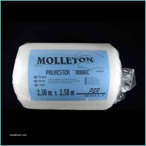 Molleton Polyester Nuage Molleton Nuage 2 30 X 2 50 M