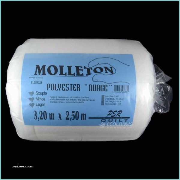 Molleton Polyester Nuage Molleton Nuage 3 20 X 2 50 M