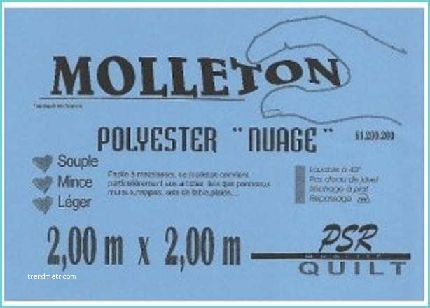 Molleton Polyester Nuage Molleton Nuage Polyester 2m X 2m