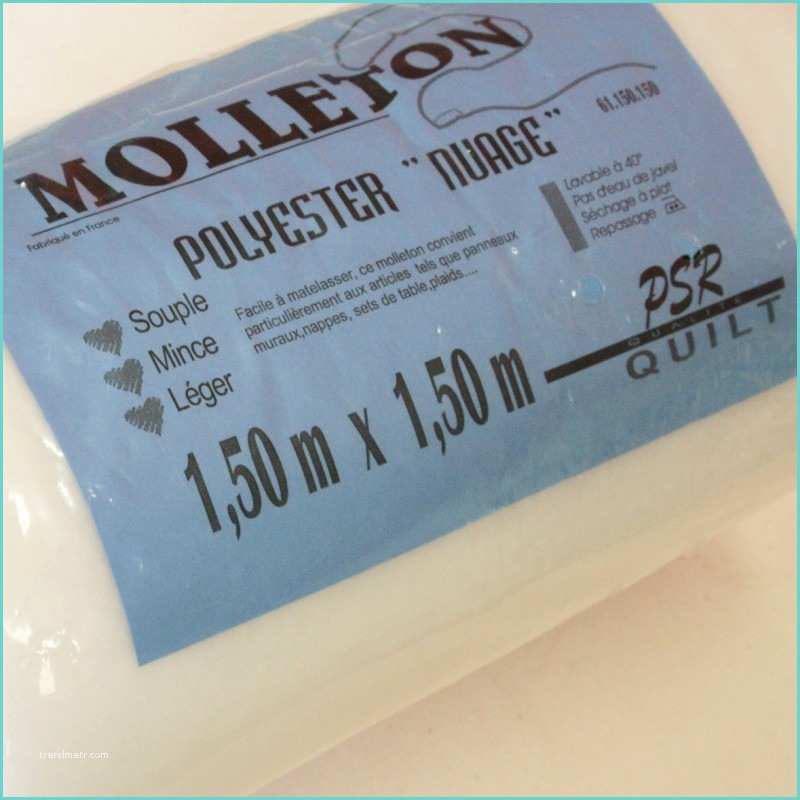 Molleton Polyester Nuage Molleton Nuage Pour Patchwork 150x150cm De Chez Psr