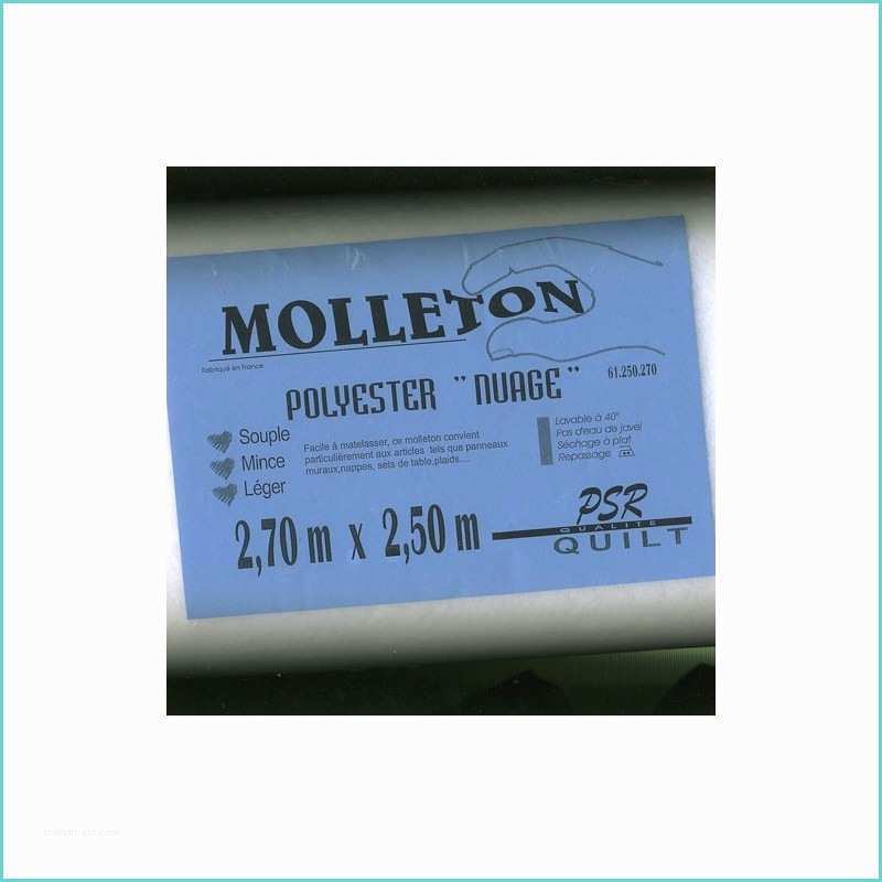 Molleton Polyester Nuage Molleton Nuage Pour Patchwork 250x270cm De Chez Psr