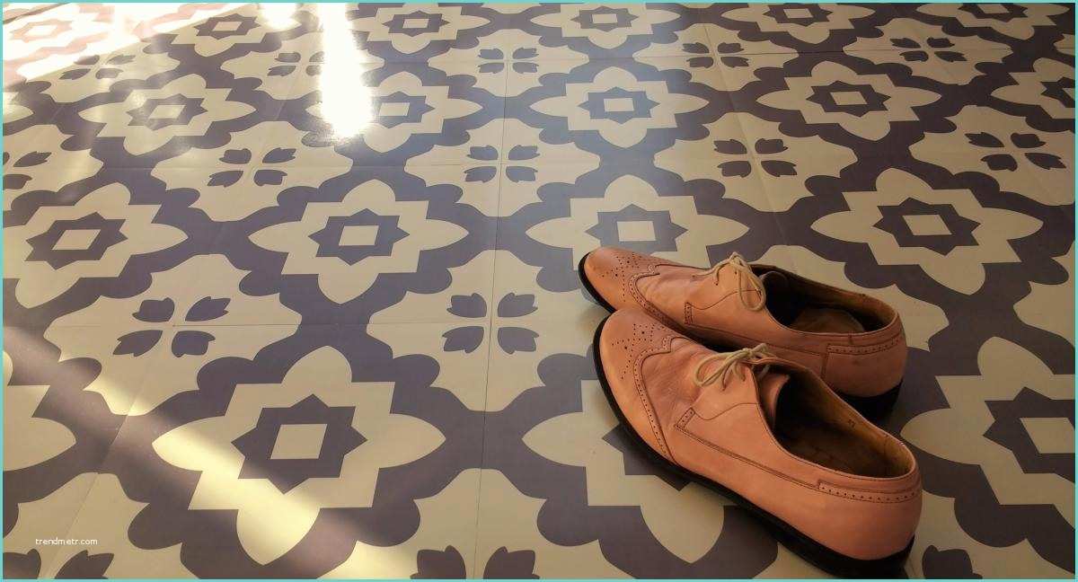 Morroccan Floor Tiles Casablanca Grey Vinyl Floor Tiles Moroccan Style Vinyl