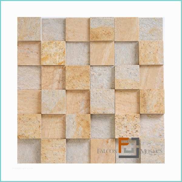 Mosaico Adesivo Leroy Merlin Pedra Quartzito Mosaico Plantanum 1 Amarelo 5x5 30x30cm