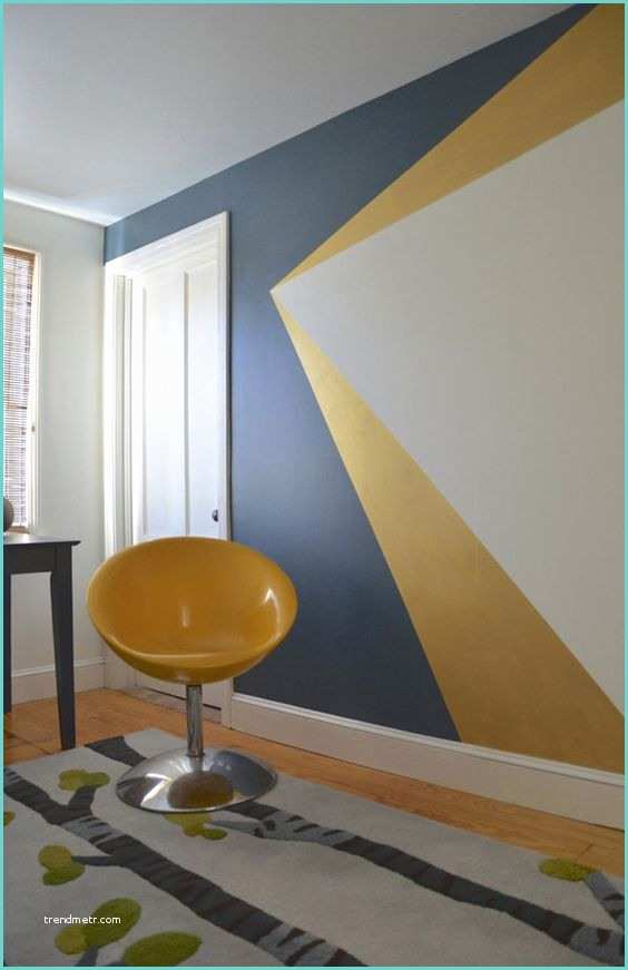 Motif Peinture Mur Salon 25 Dazzling Geometric Walls for the Modern Home Freshome
