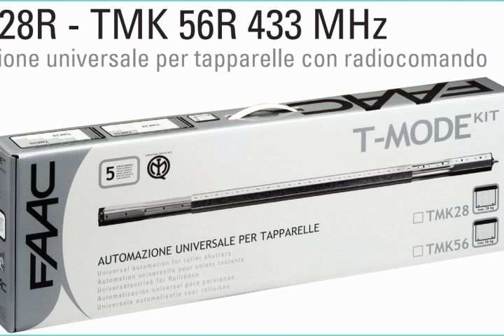 Motori Per Tapparelle Faac Motori Tubolari Faac Per Tapparelle In Kit Con