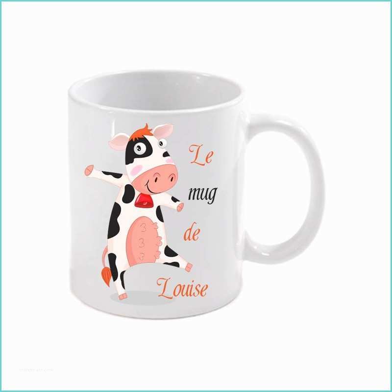 Mug Avec Prnom Pas Cher Mug Avec Vache Personnalisé Cadeau original Personnalisé