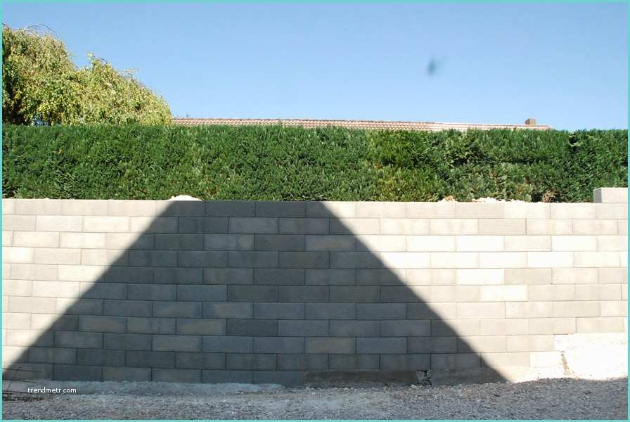 Mur De soutnement En Parpaing Artcodis Construction