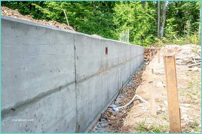 Mur De soutnement En Parpaing Construire Un Mur Sans Fondation