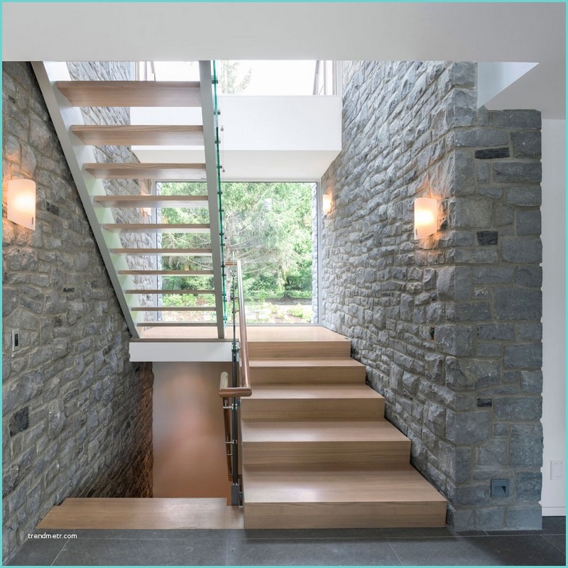 Mur En Verre Interieur Escaliers En Bois Intérieur Et Extérieur–idées Sur Les Designs