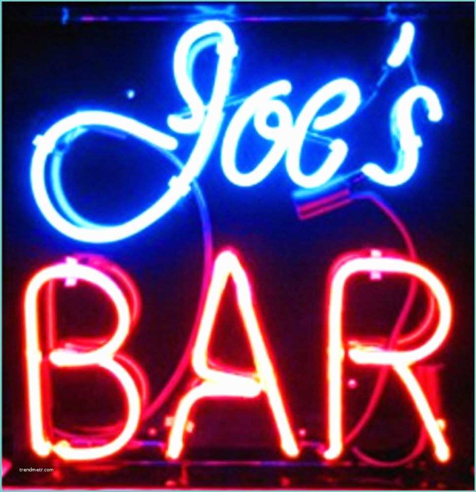 Neon Bar Signs Warrington Joe S Bar Neon Sign