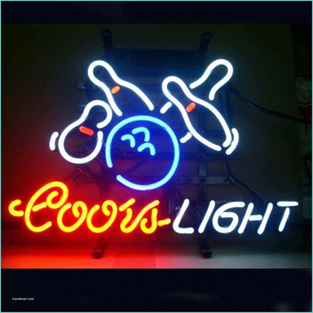 Neon Bar Signs Warrington Professional Coors Bowling Beer Bar Open Neon Signs