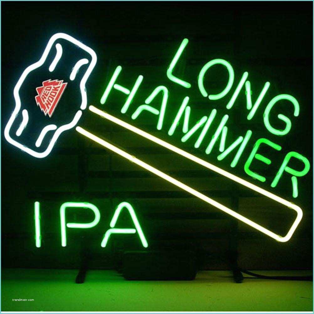 Neon Bar Signs Warrington Professional New Redhook Long Hammer Ipa Beer Real Neon
