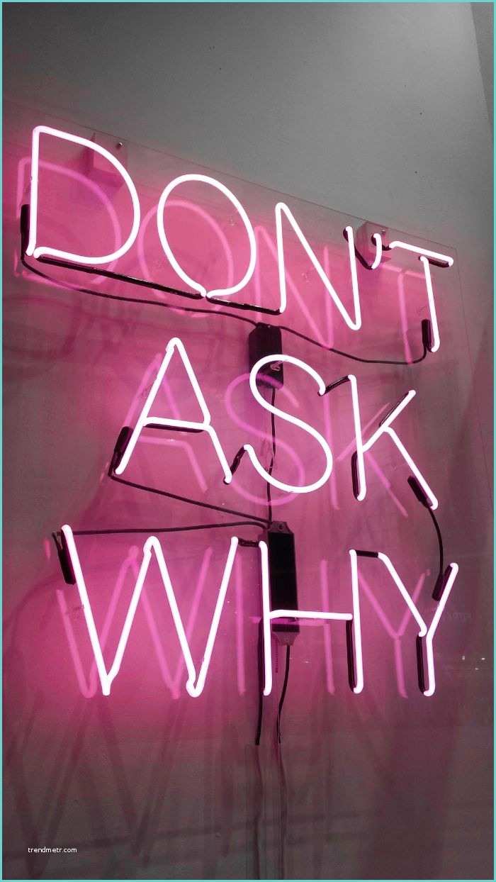 Neon Light Signs Warrington Don T ask why Art Print by Rachael Snow