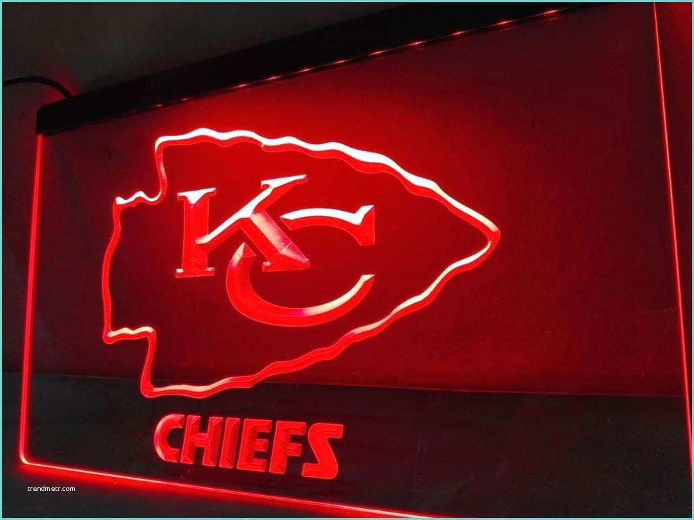 Neon Light Signs Warrington Kansas City Chiefs Neon Sign F Football Led Light