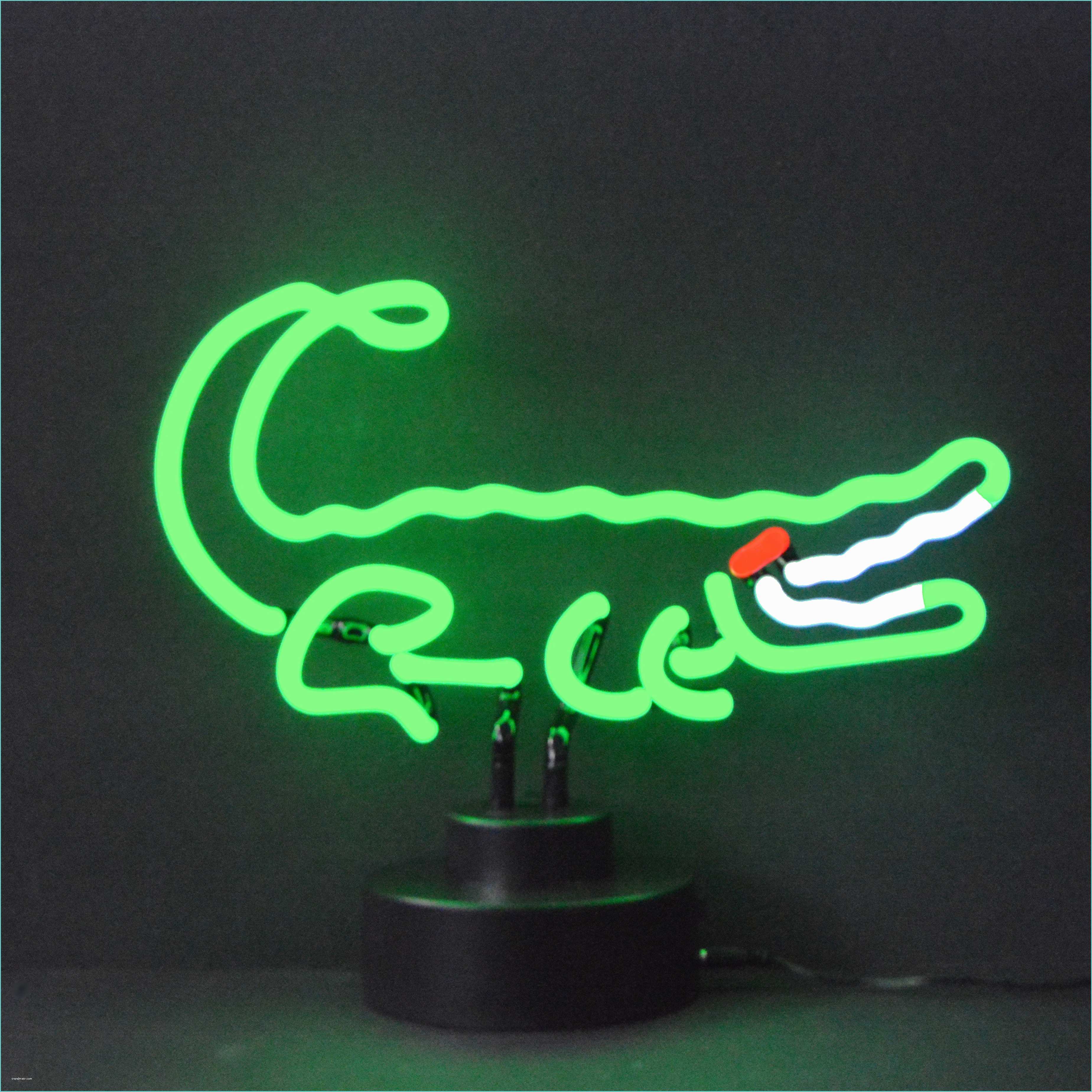 Neon Light Signs Warrington Neonetics Business Signs Crocodile Neon Sign & Reviews