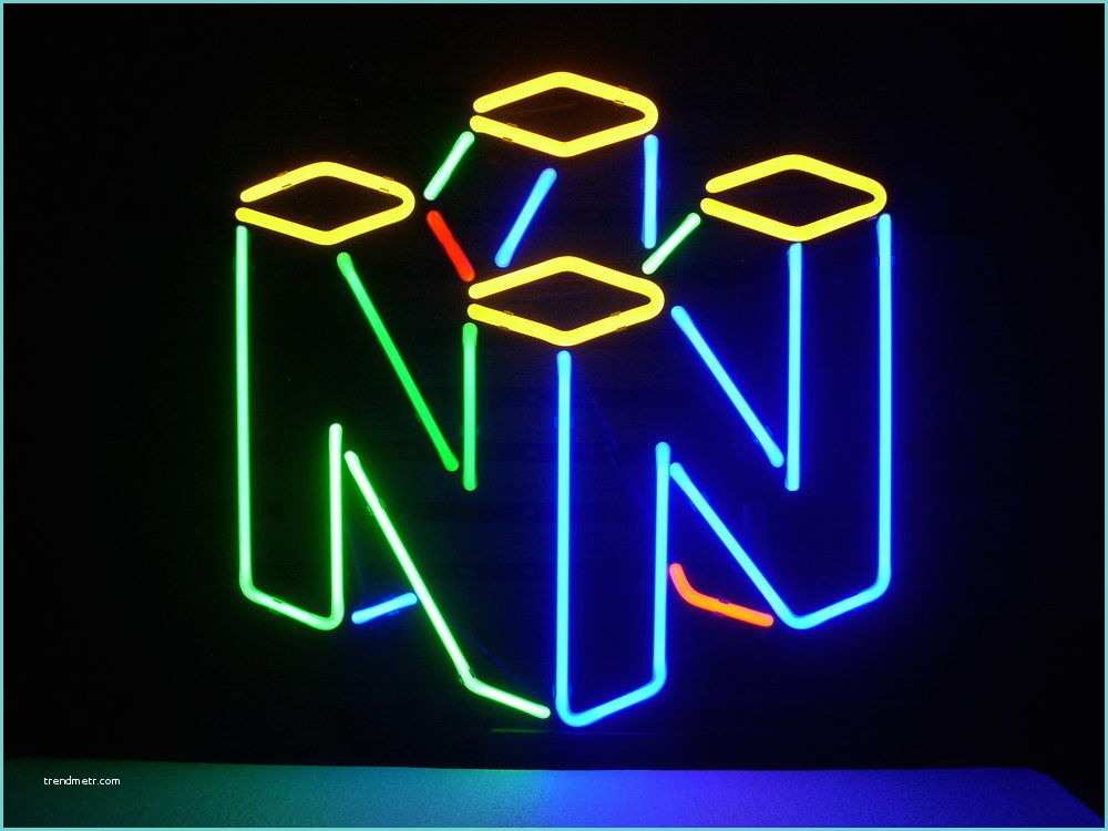 Neon Light Signs Warrington New Nintendo 64 Real Glass Neon Light Sign Home Beer Bar