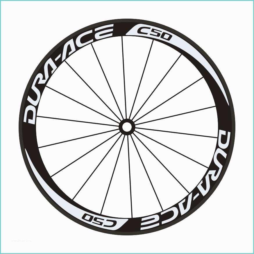 New Bike Stickers Design New C50 2wheels Set Road Bike 700c 50mm Wheel Stickers