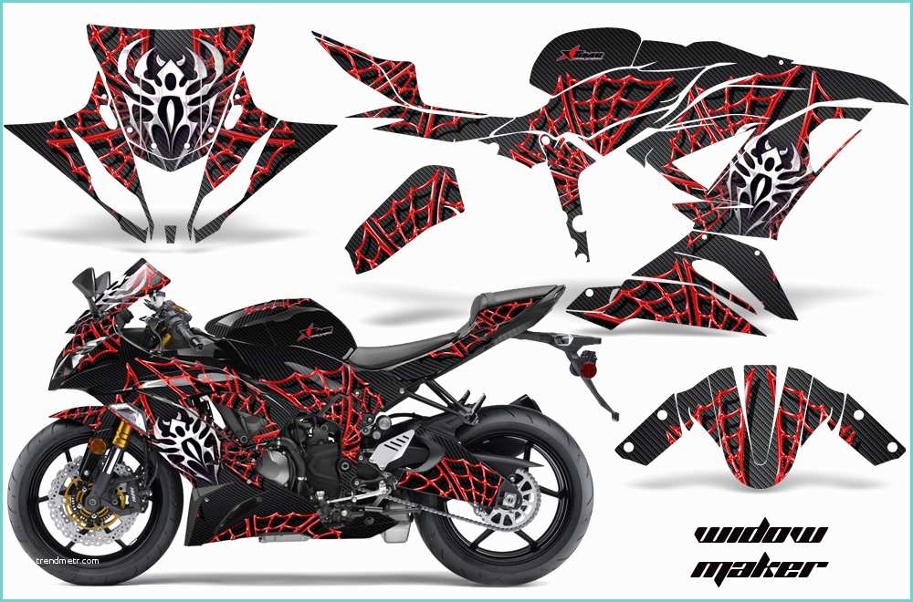 New Bike Stickers Design Ninja 636 Zx6 R Graphics Kawasaki Street Bike Graphic