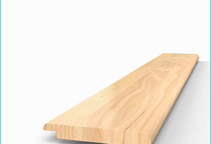 Nez De Marche Pour Plancher Flottant Nez De Palier 1 1 16" Flottant Arrondi Centre De L Escalier