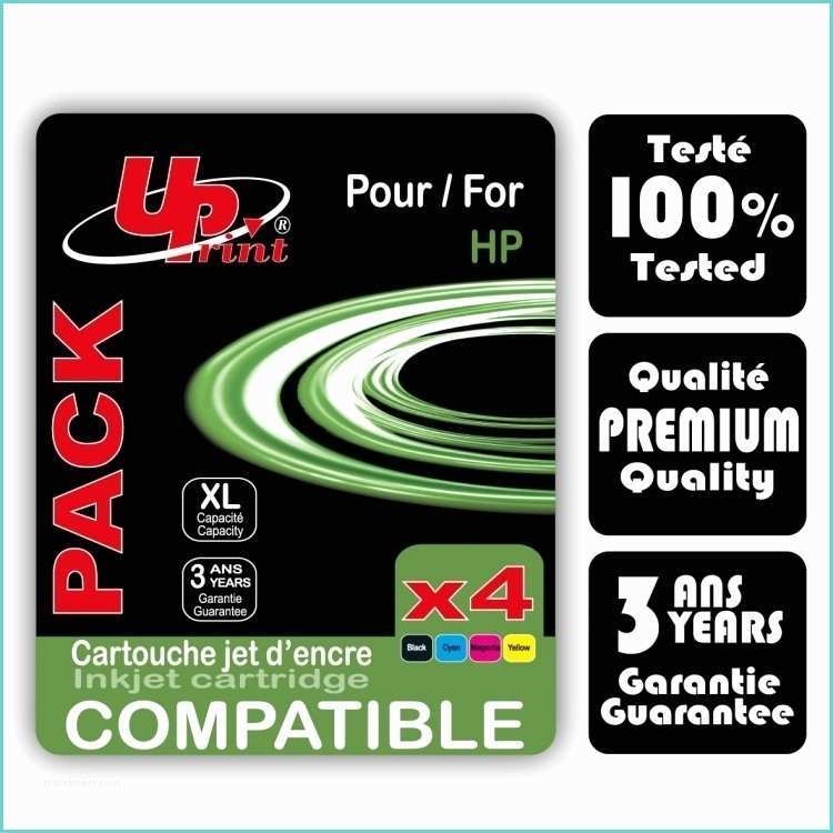 Niveau D Encre Hp Pack Premium Uprint 4 Cartouches Hp950xl & Hp951xl