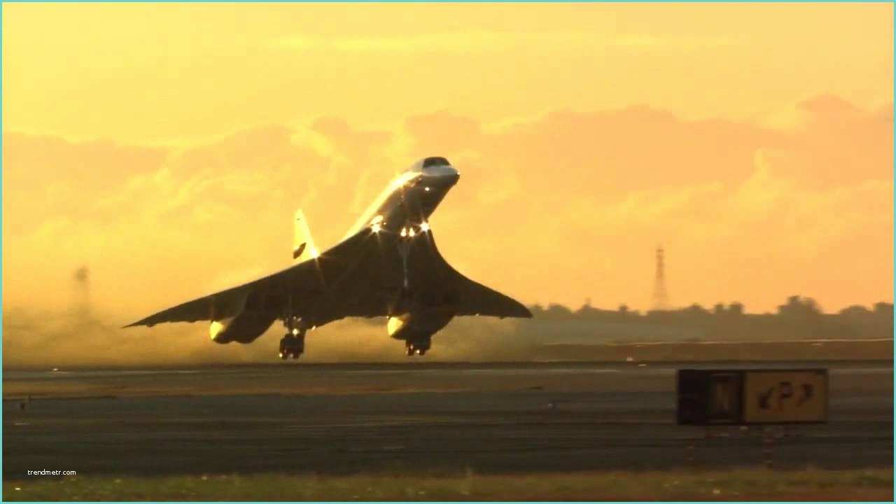 On and Off Images Amazing Concorde Takeoff Hd