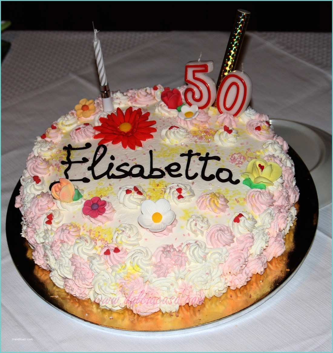 Onduclair Pc Special Serre torta Per Pleanno 50 Anni Parquetfloor Con torta Di
