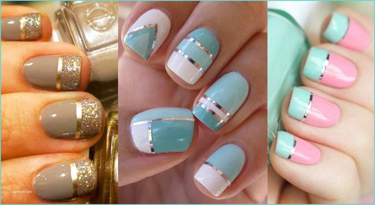 Ongles Pour Les Fetes 15 Idées Nail Art Les Stripes Font Leur Show Prima