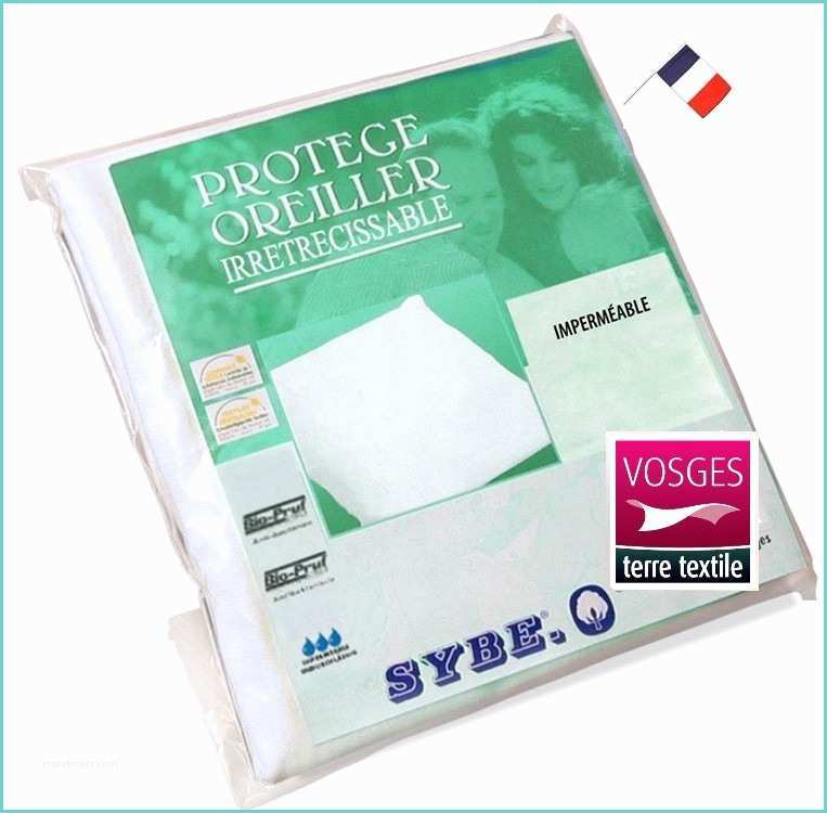 Oreiller Anti Transpirant Protège oreiller Imperméabilisé En 65x65 Cm
