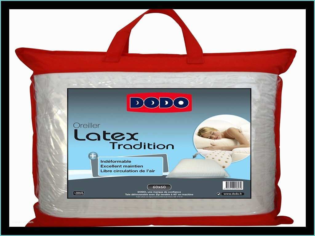 Oreiller Latex Dodo oreiller Carr Dodo Ve Al Mousse 60 X 60 Archives