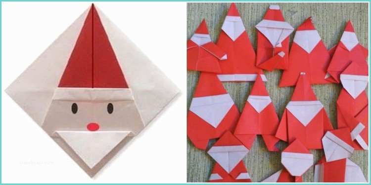 Origami De Noel A Fabriquer origami De Noël – 6 Idées Avec Des Instructions De Pliage