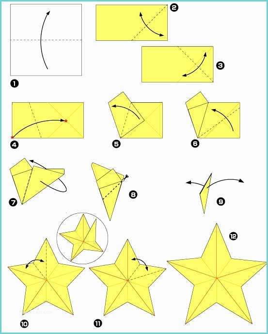 Origami De Noel A Fabriquer origami Pour Les Fêtes L étoile à Cinq Branches