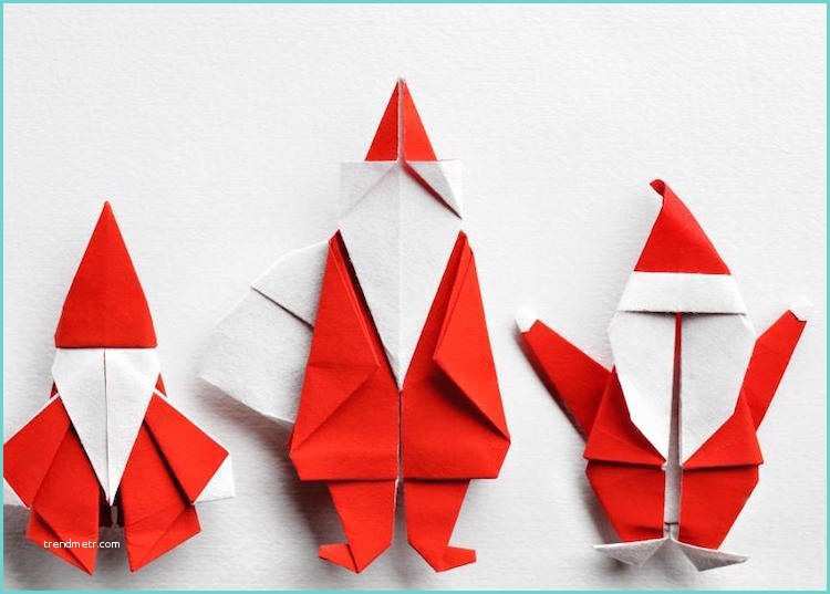 Origami De Noel Facile origami De Noël – 6 Idées Avec Des Instructions De Pliage