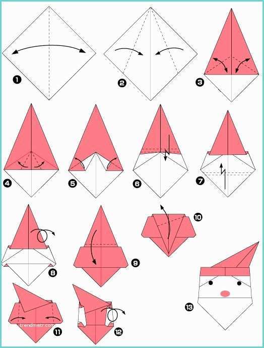 Origami De Noel Facile origami Noel Facile A Faire