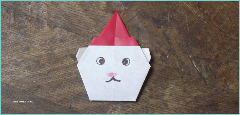 Origami De Noel Facile origami Ours De Noël