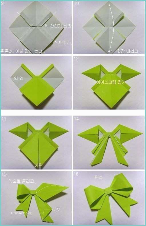 Origami Facile A Faire Tuto origami Noeud