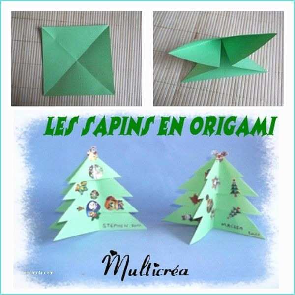 Origami Facile De Noel origami Facile Noel Sapin