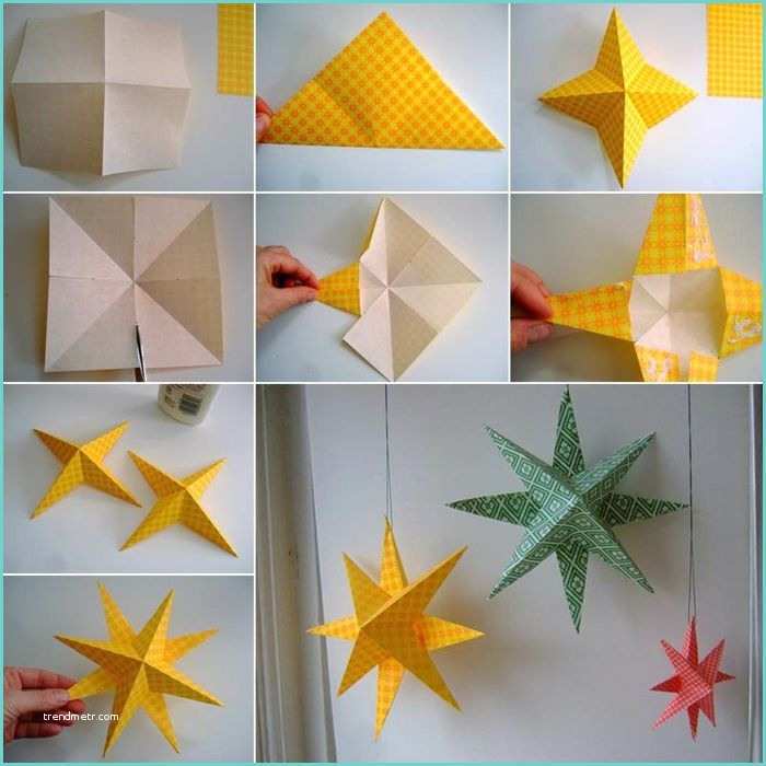 Origami toile De Noel 1001 Idées originales Ment Faire Des origami Facile