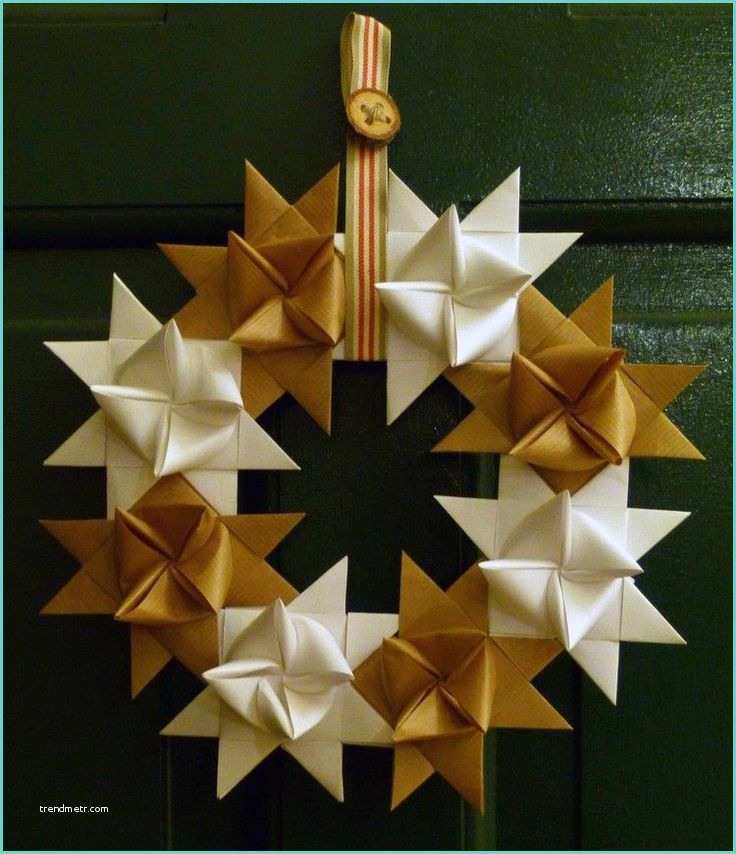 Origami toile De Noel 17 Meilleures Idées à Propos De Couronnes De Porte Sur