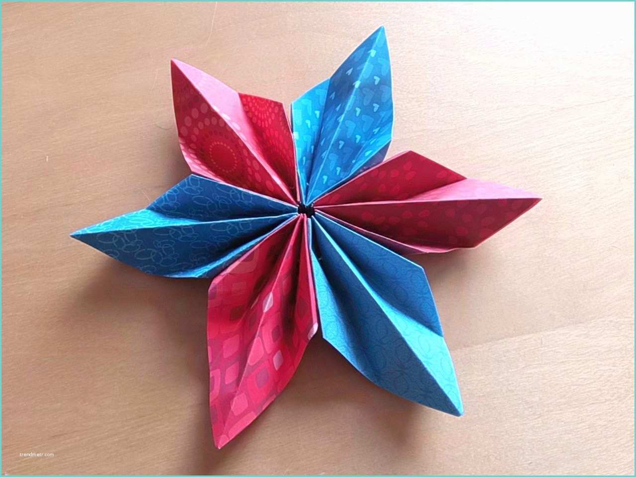 Origami toile De Noel Etoile En origami Les Petites Créas De Nath